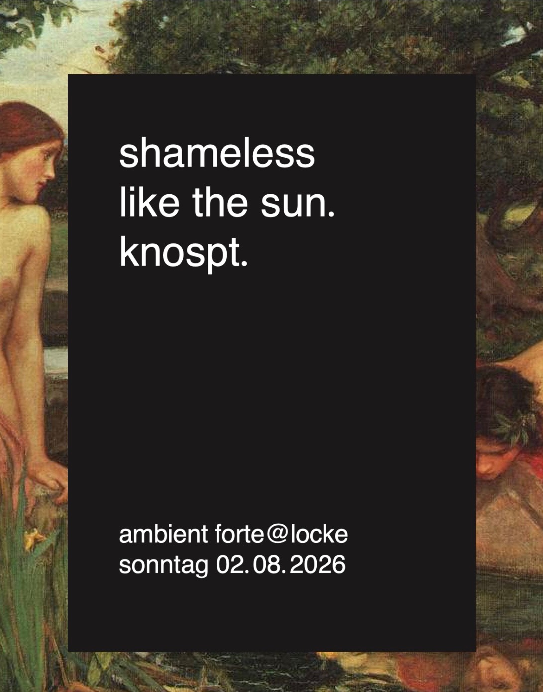 ambient forte with knospt