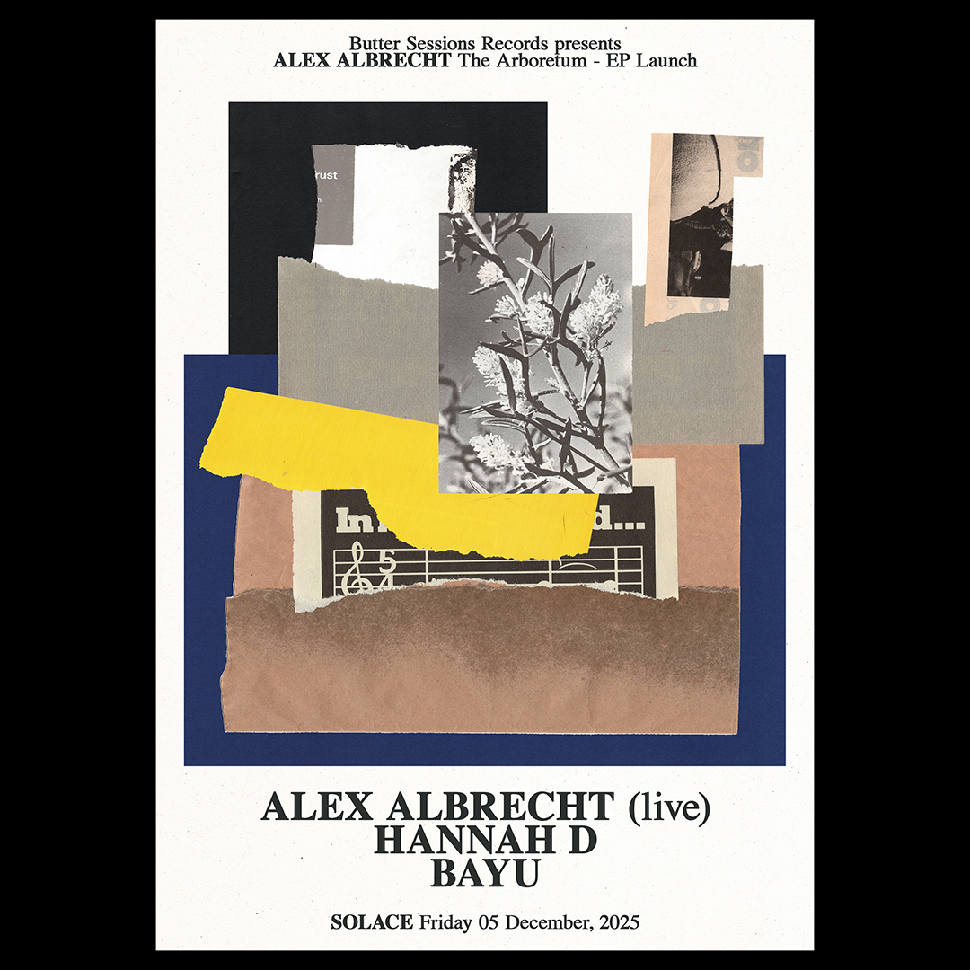 BSR presents Alex Albrecht LIVE, Hannah D & Bayu