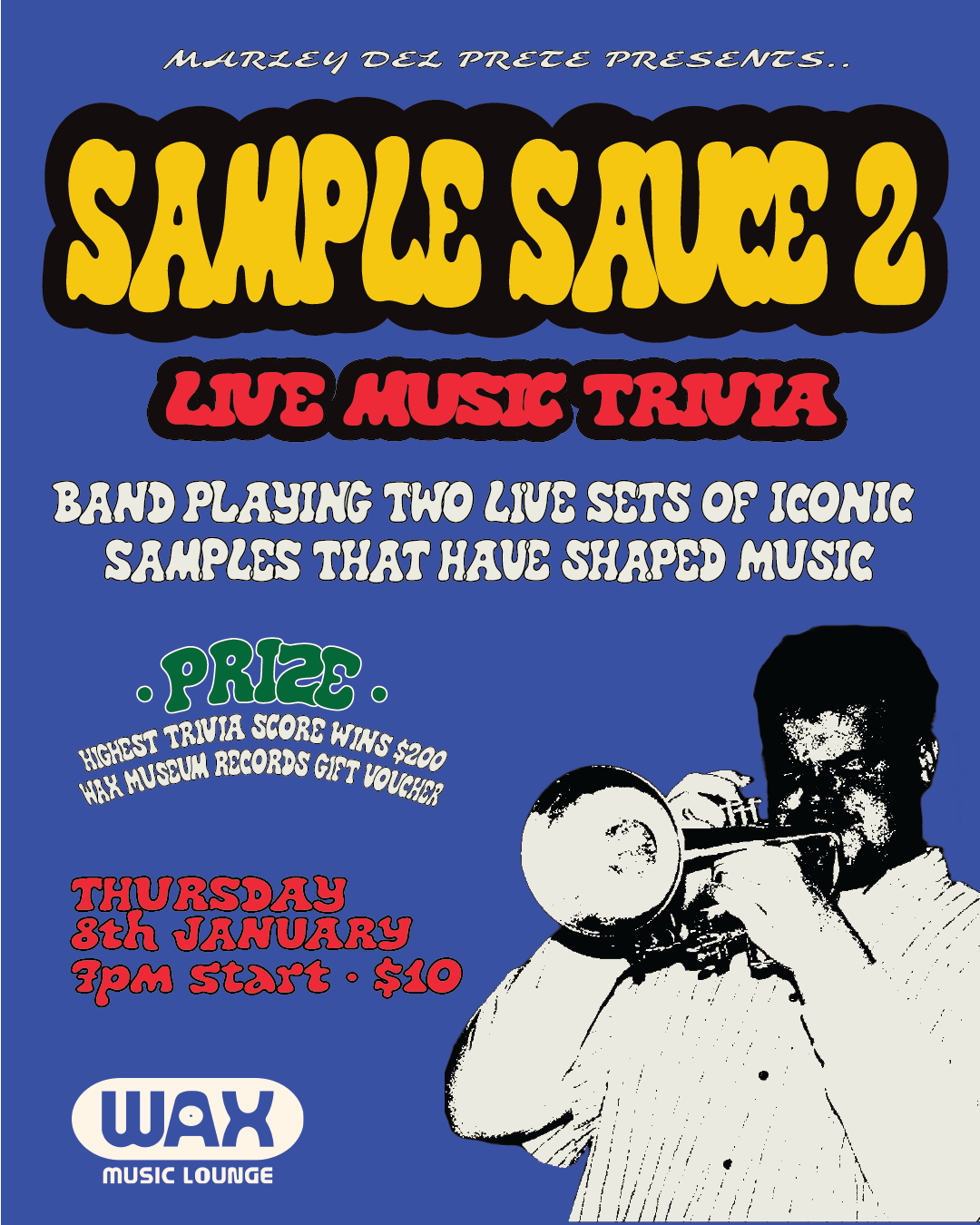 SAMPLE SAUCE 2: LIVE MUSIC TRIVIA