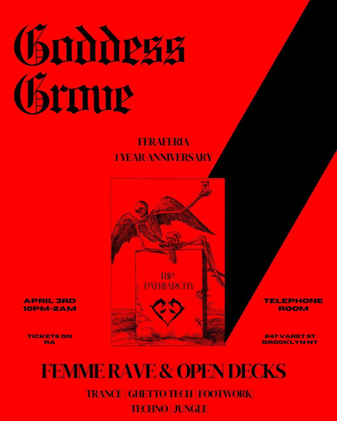 Feraferia's 1YR Women-Only Rave