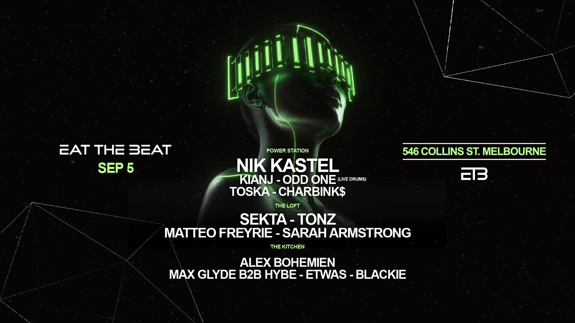 Eat The Beat Saturdays - Sep 5