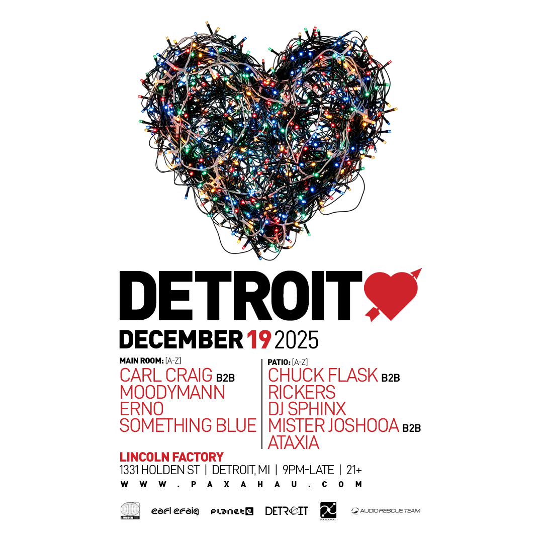 Detroit Love - Carl Craig b2b Moodymann + more at Lincoln Factory