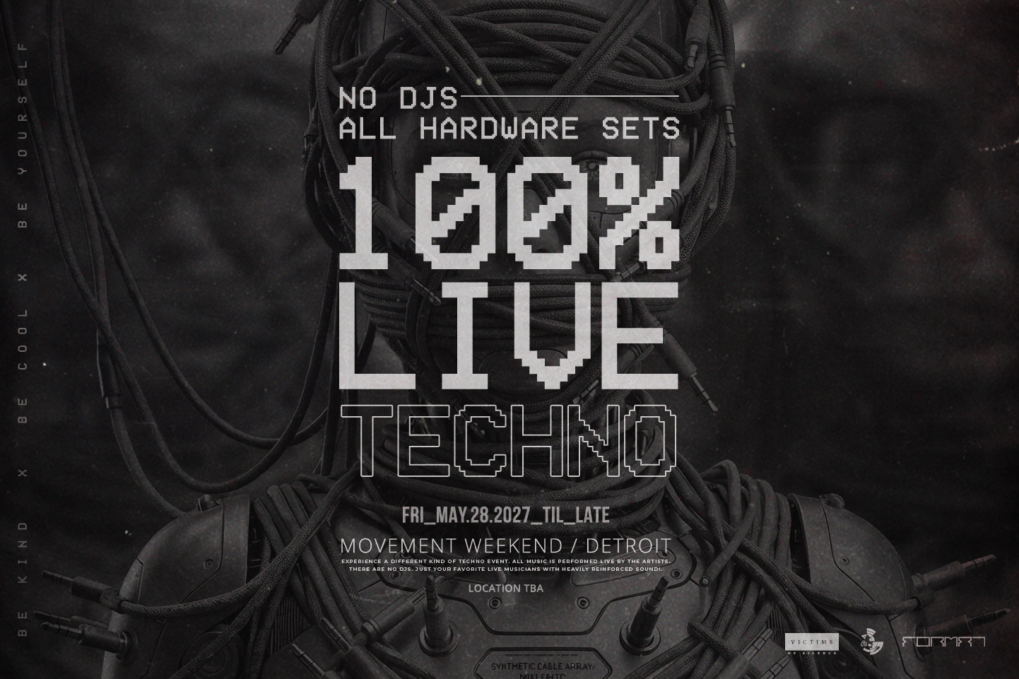 100% LIVE Techno – ALL HARDWARE SETS / Movement Opening Party