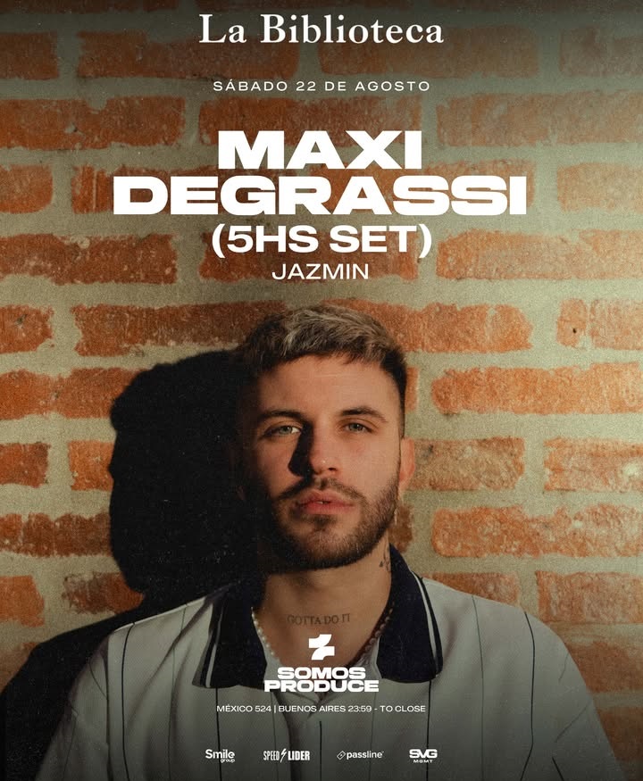 Maxi Degrassi + JAZMIN - by SOMOS PRODUCE, LA BIBLIOTECA