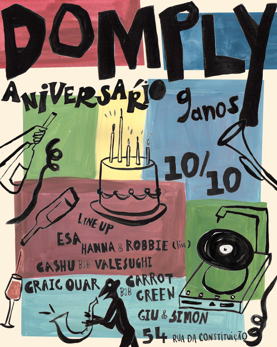 DOMPLY 9 YEARS BIRTHDAY