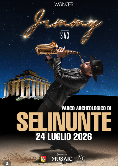 Mangia's Musaic Festival - Jimmy Sax at TBA - Parco Archeologico
