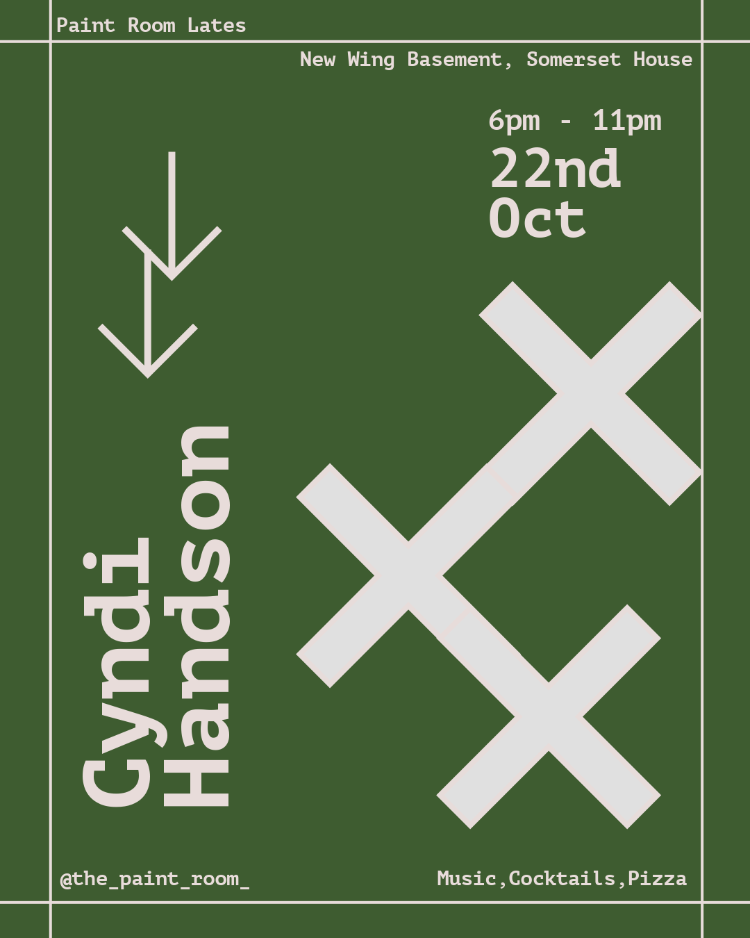 Paint Room Lates: Cyndi Handson