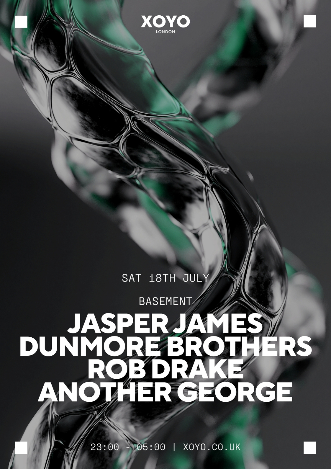 Jasper James, Dunmore Brothers, Rob Drake & Another George