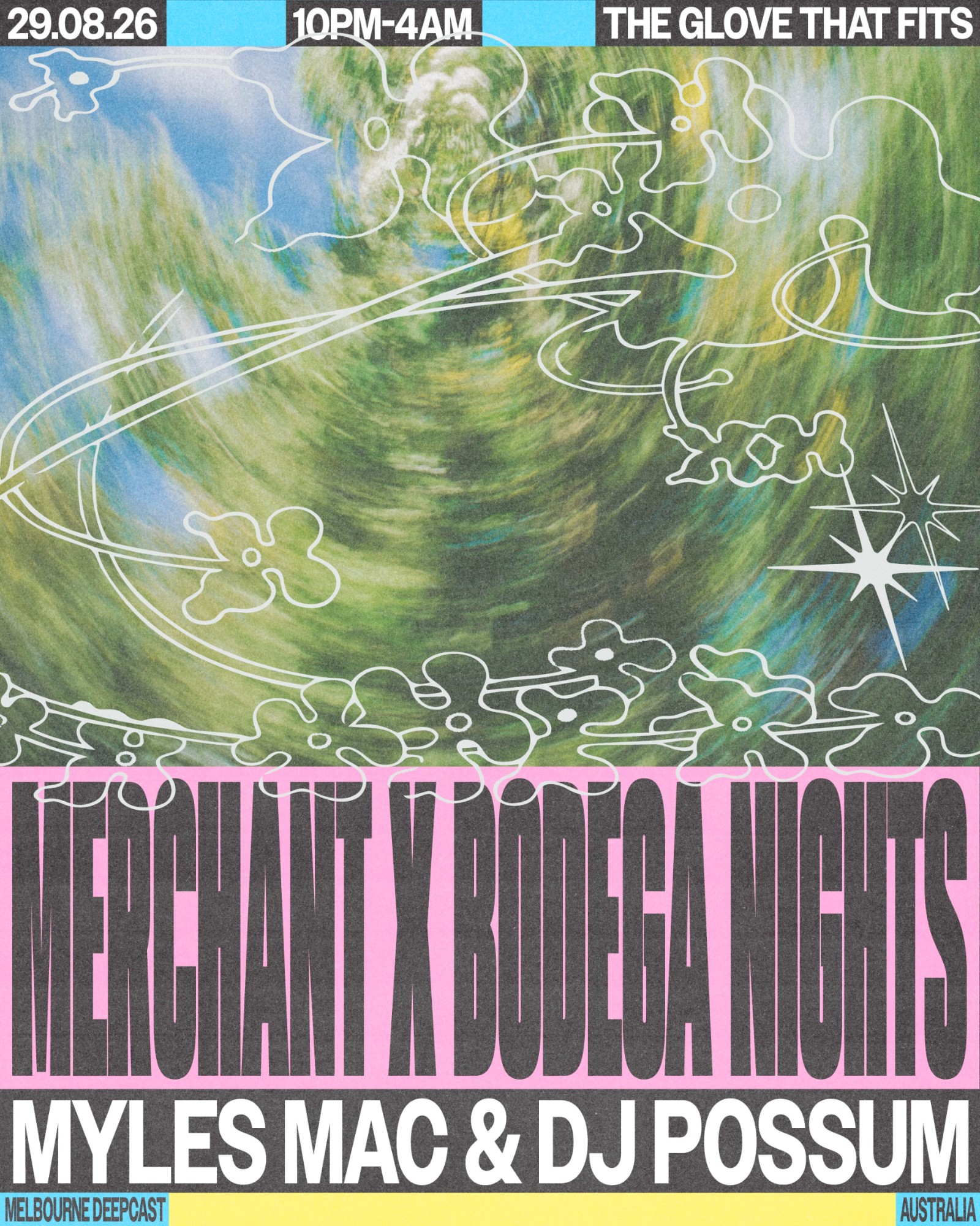 Merchant x Bodega Nights Invite Myles Mac & DJ Possum (Melbourne Deepcast)