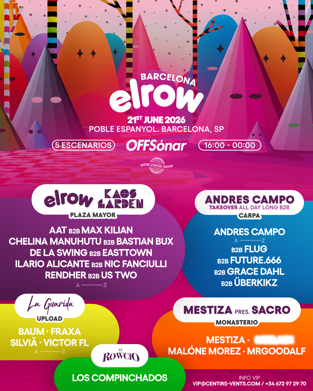 OFFSónar 2026 elrow