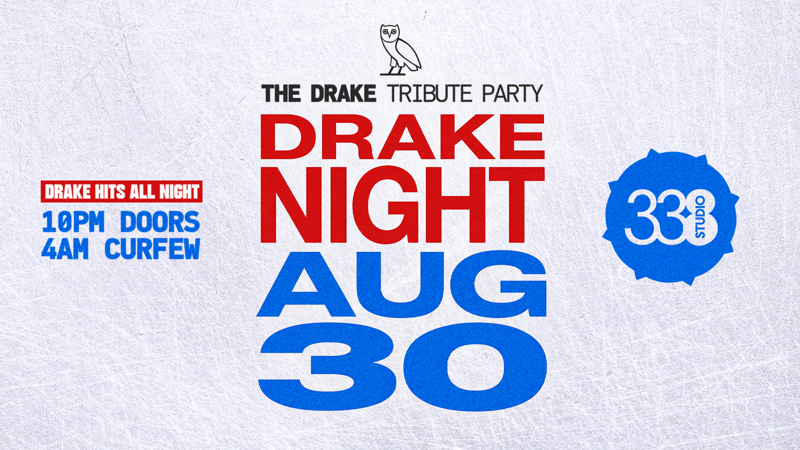 Drake Night - Iceman - Bank Holiday Weekend