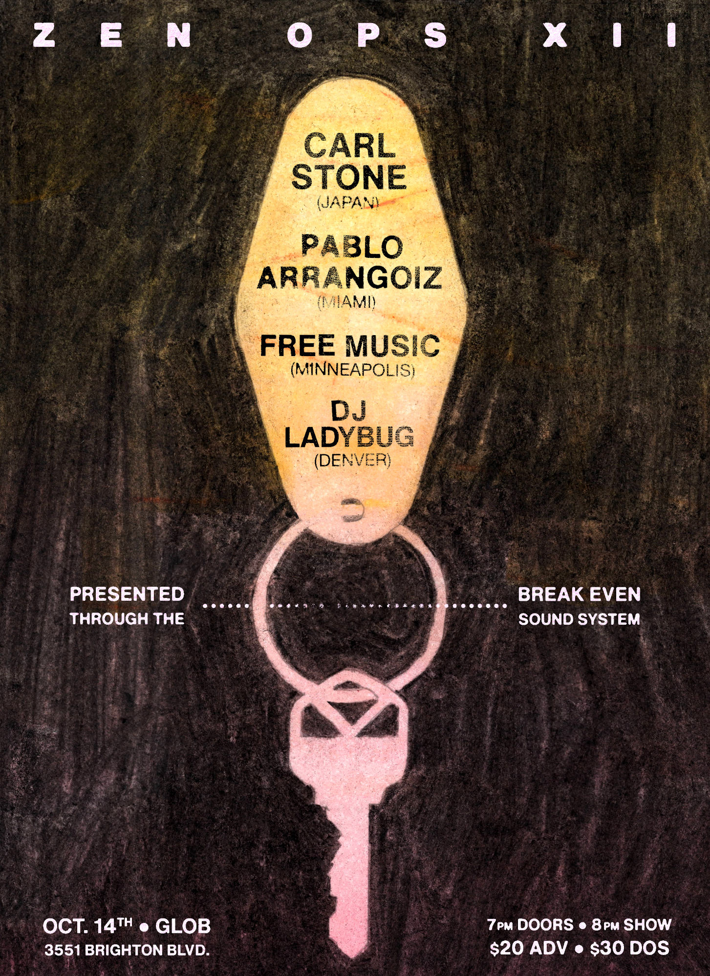 Carl Stone (JP) / Pablo Arrangoiz (FL) / Free Music (MN) / DJ Ladybug