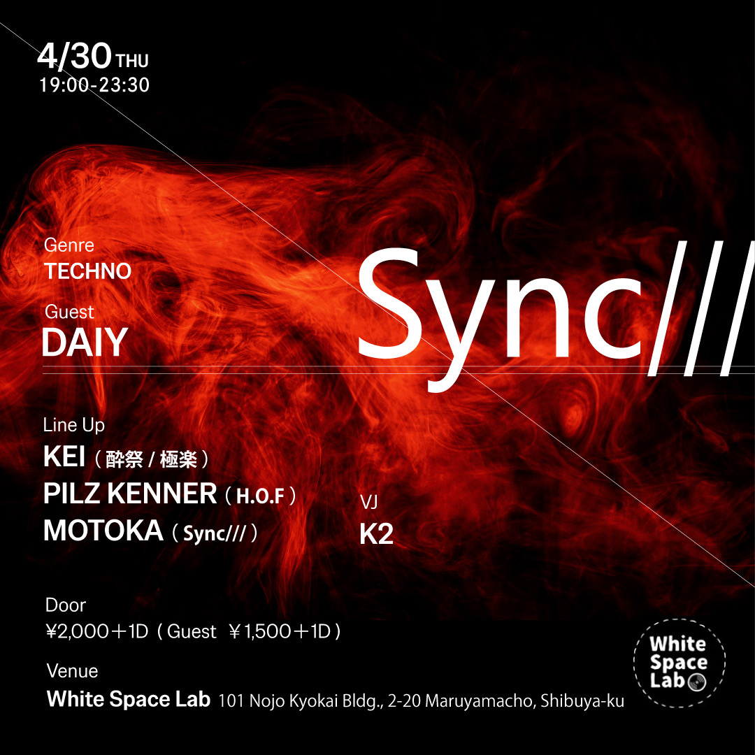 Sync/// at White Space Lab, Tokyo