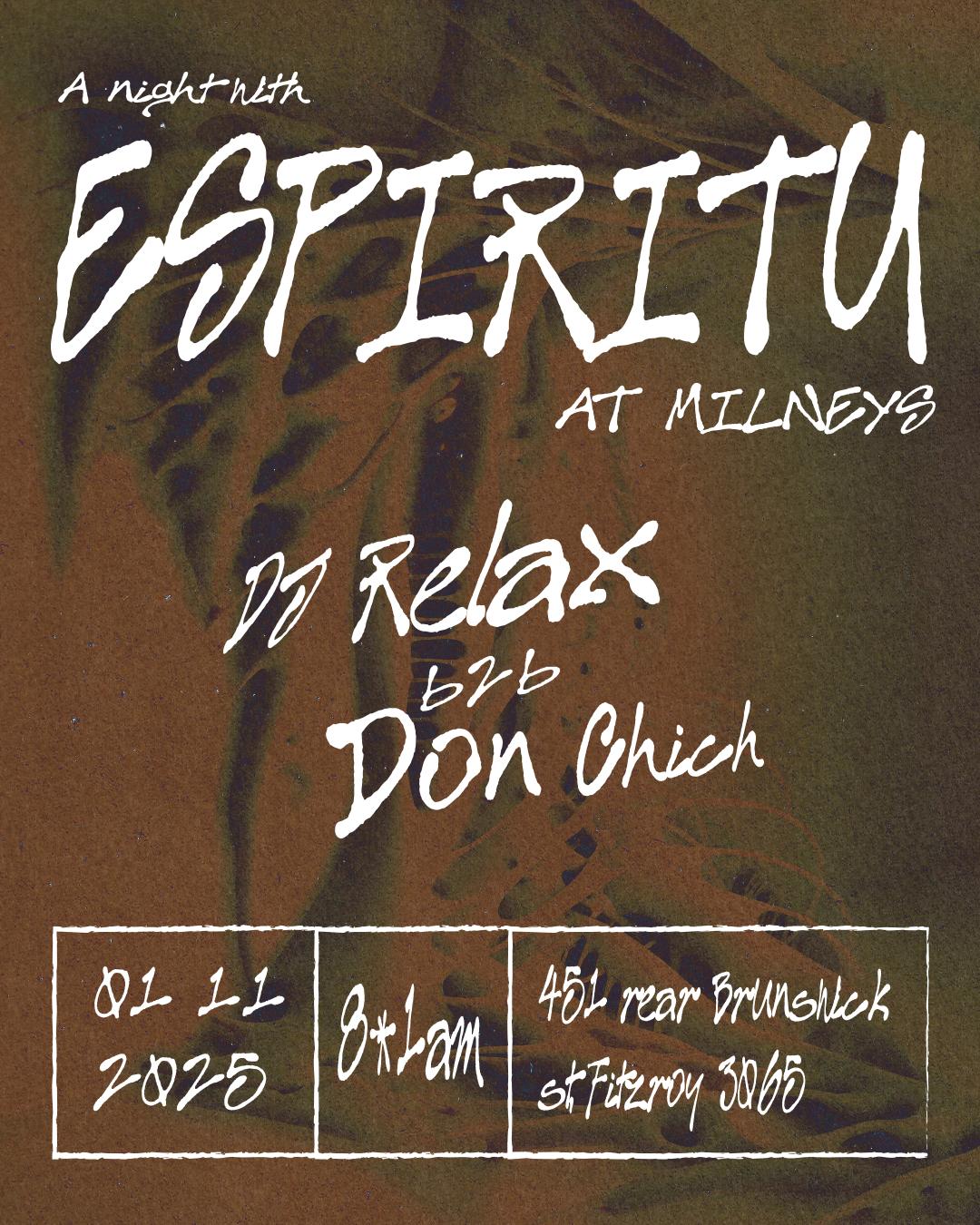 A night with Espiritu