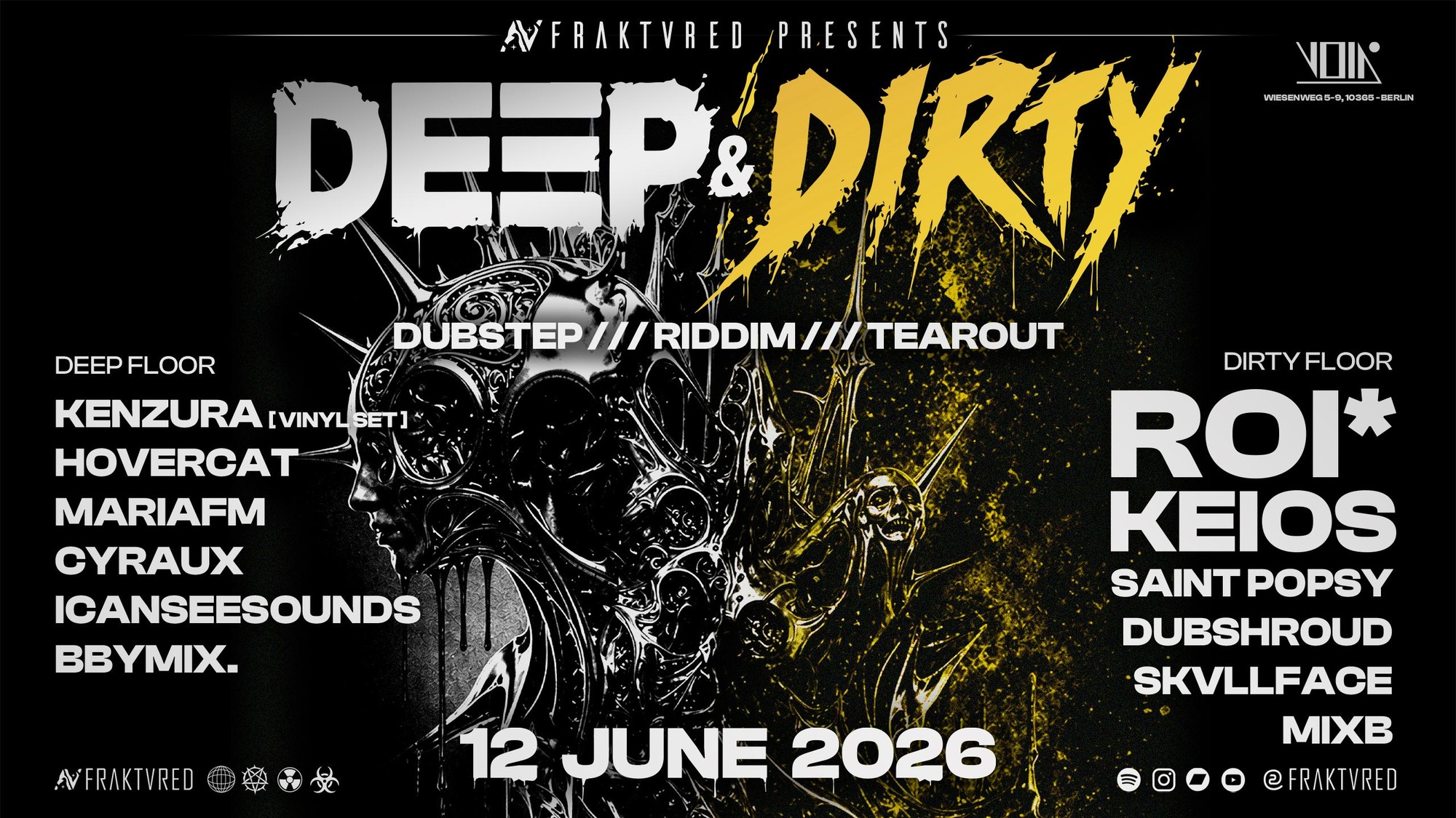 Deep & Dirty with roi*, KEIOS & many more