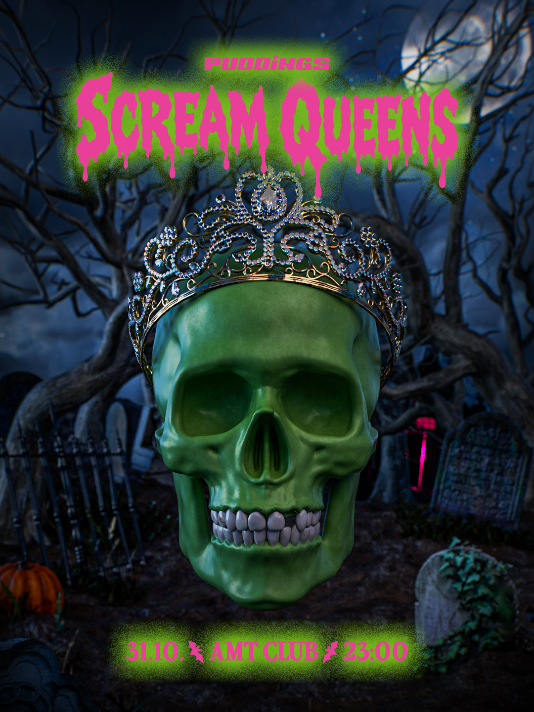 PUDDINGS pres. SCREAM QUEENS