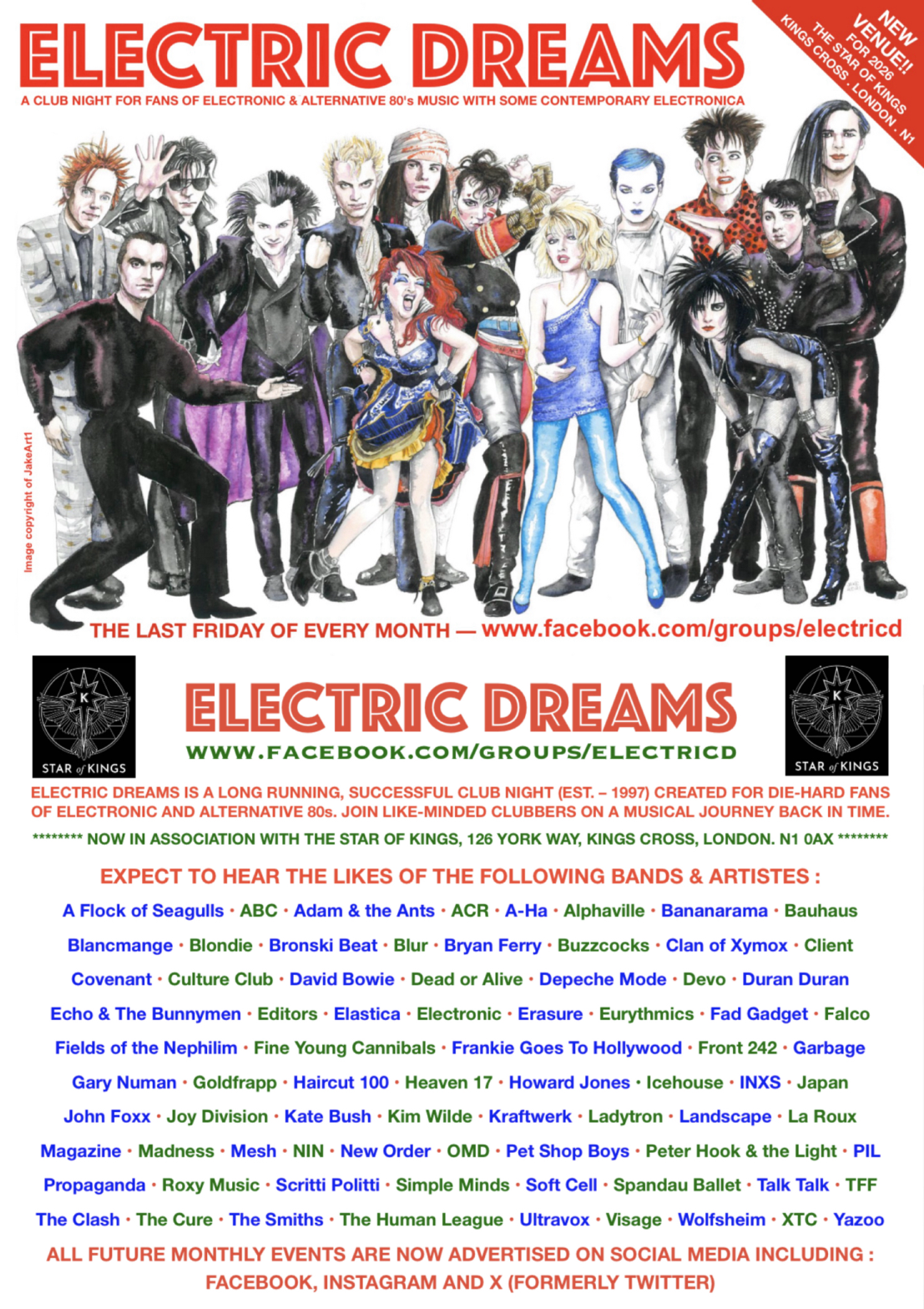 ELECTRIC DREAMS HALLOWEEN PARTY (electronic / alternative music club night)
