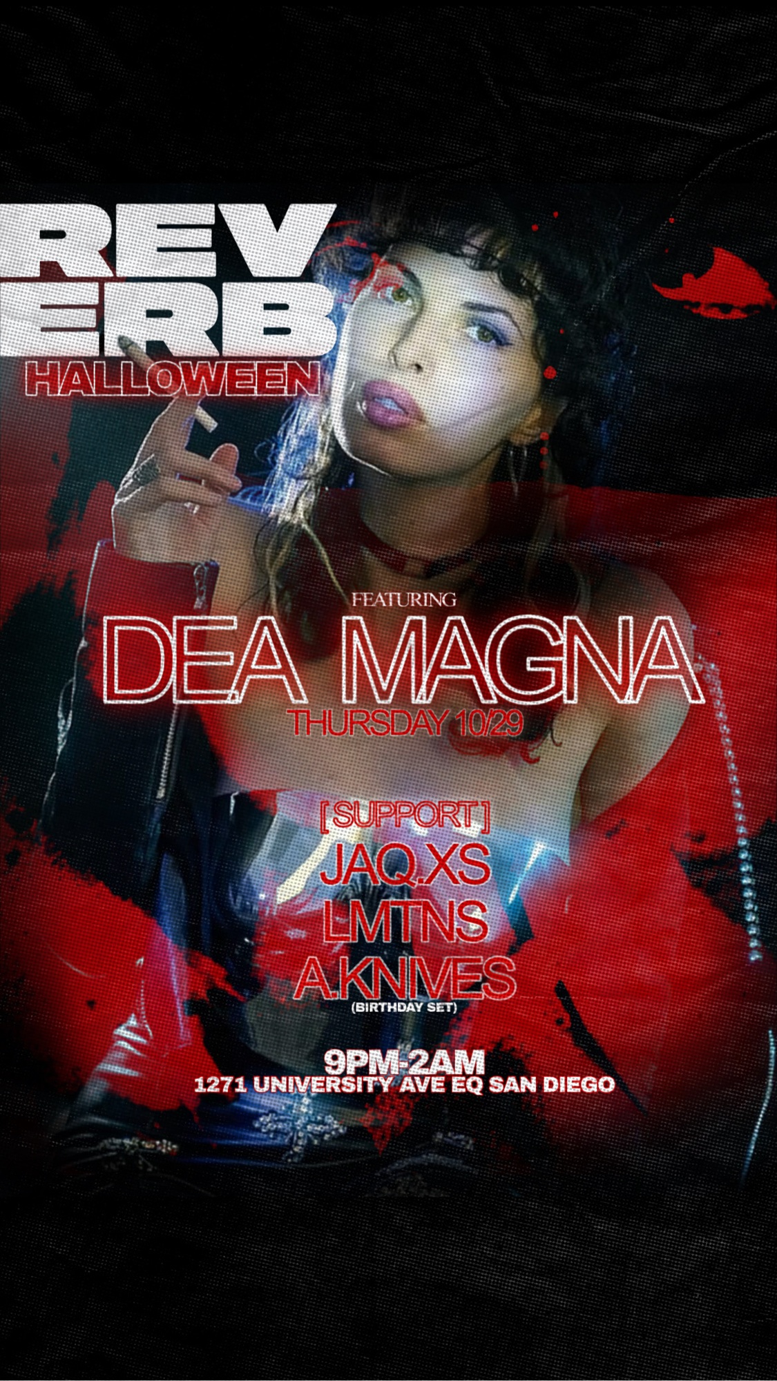 REVERB: HALLOWEEN featuring DEA MAGNA