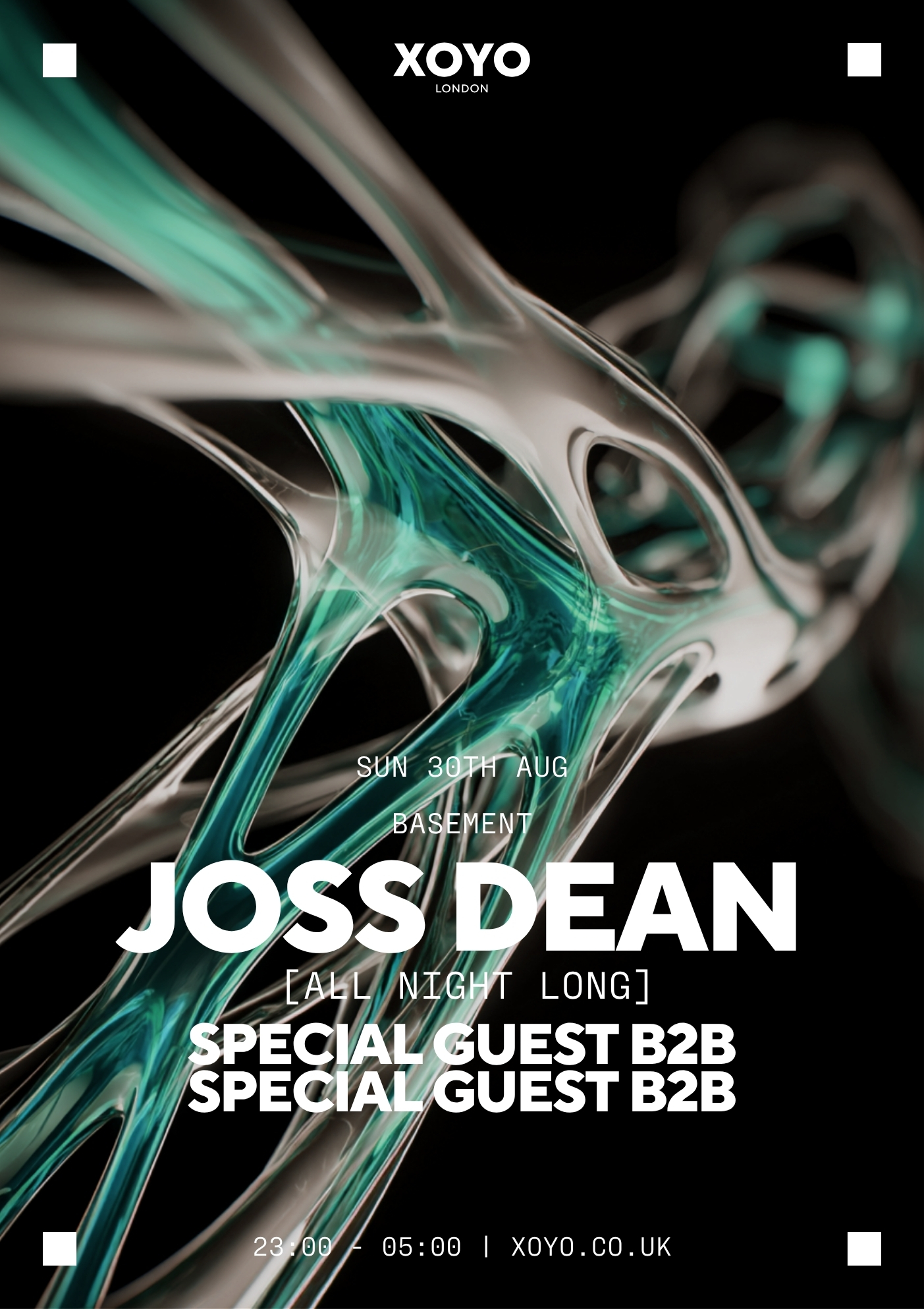 Joss Dean [All Night Long] with Special Guests - XOYO
