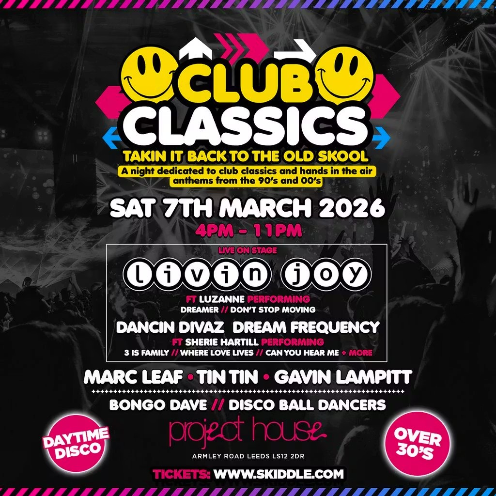 Club Classics 90s & 00s (Over 30s)