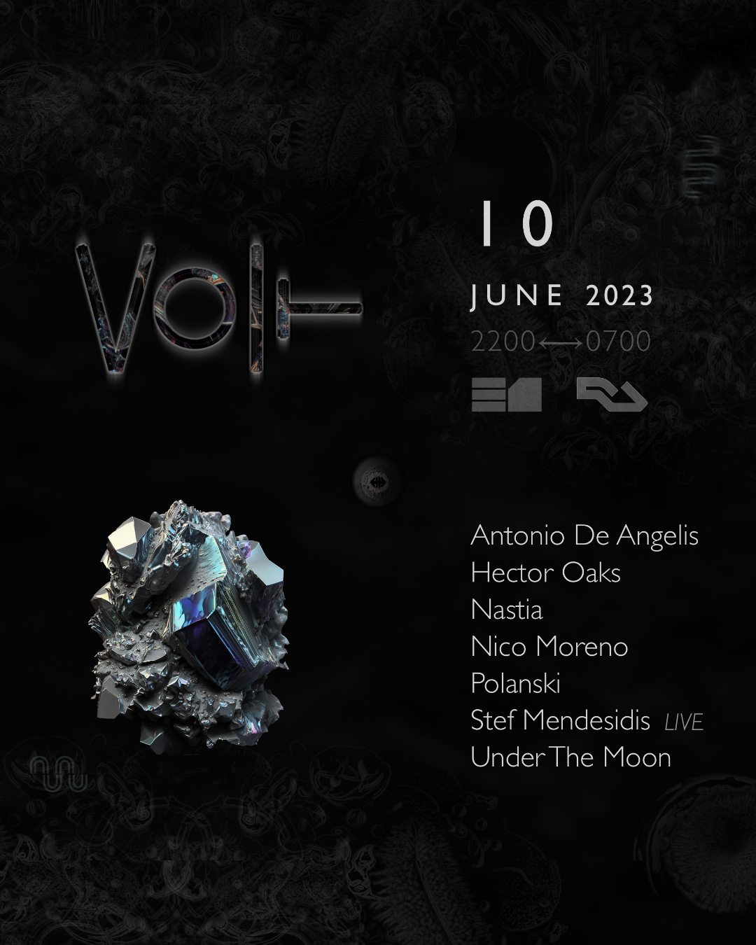 E1 x Volt: Nico Moreno, Hector Oaks, Nastia, Stef Mendesidis LIVE