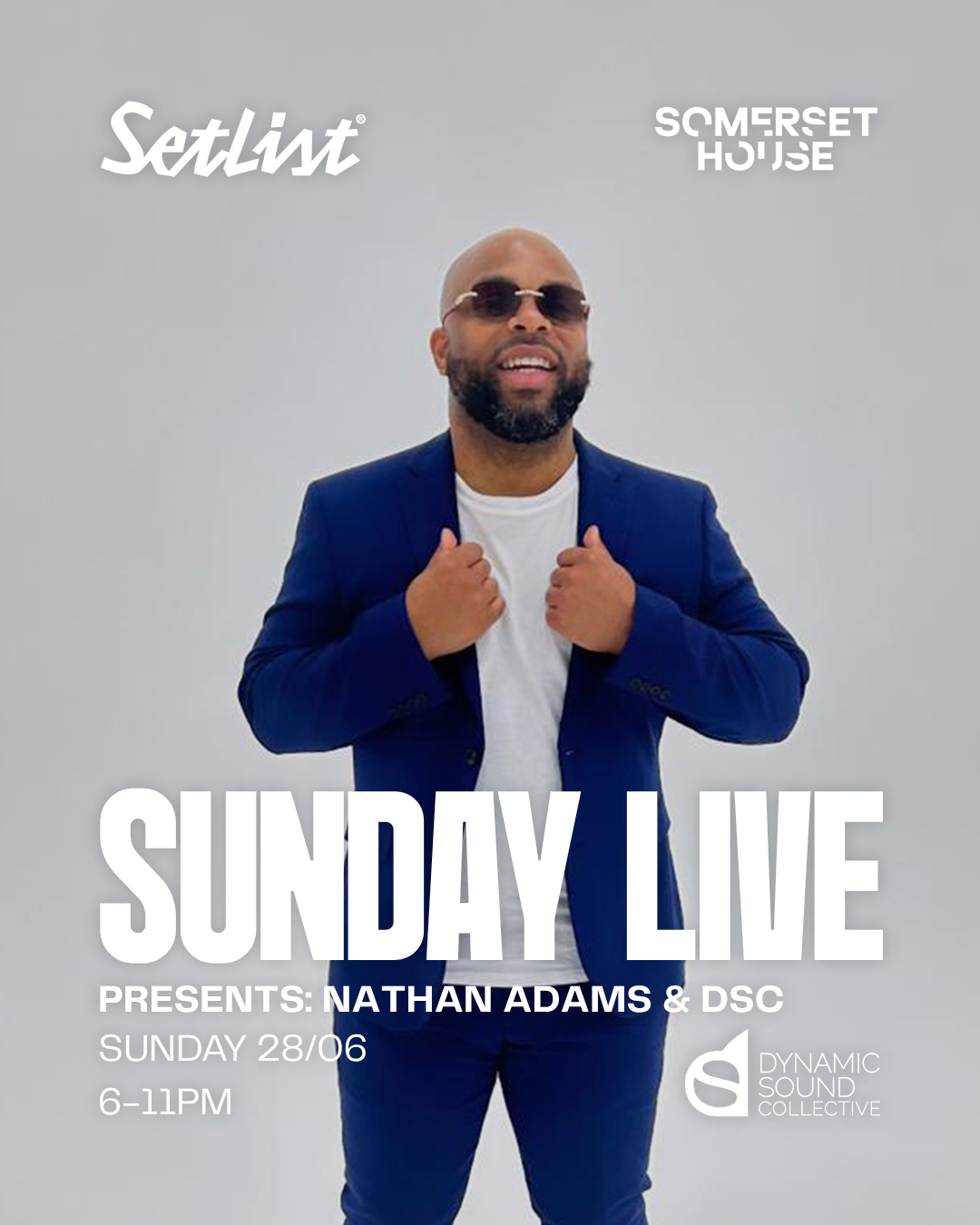 Sunday Live presents: Nathan Adams & DSC