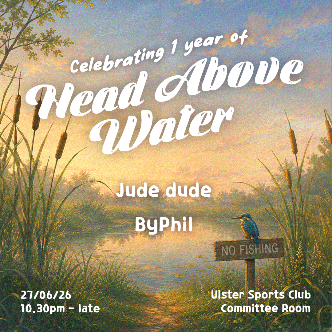 head above water \\ Welcomes Jude Dude 1st Birthday