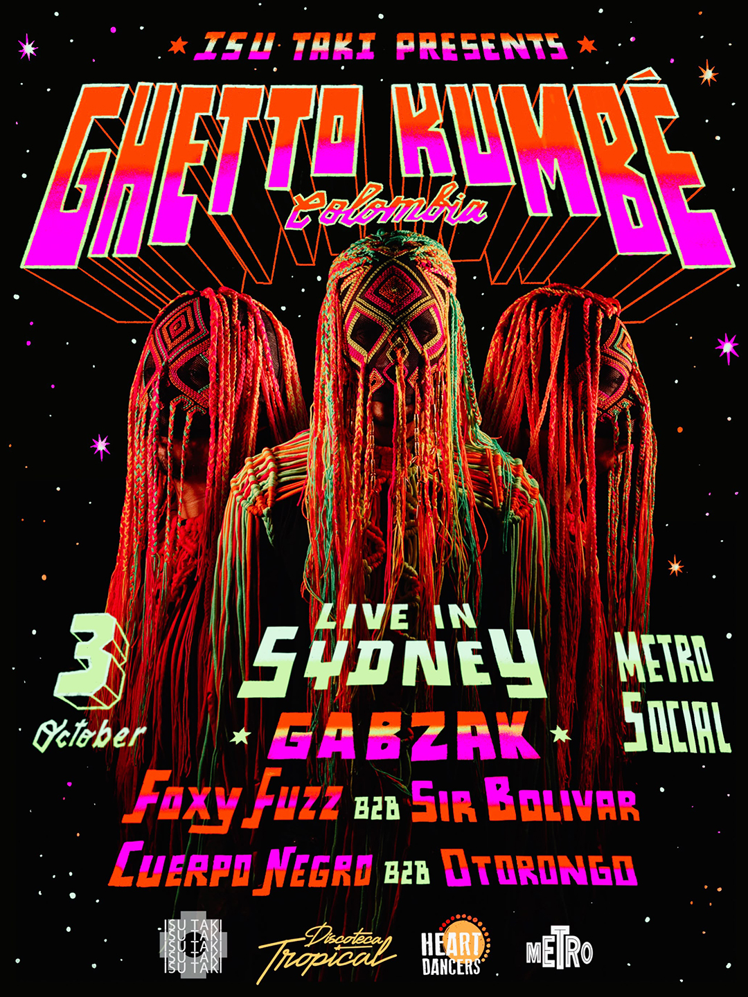 Ghetto Kumbe (Col) Live in Sydney