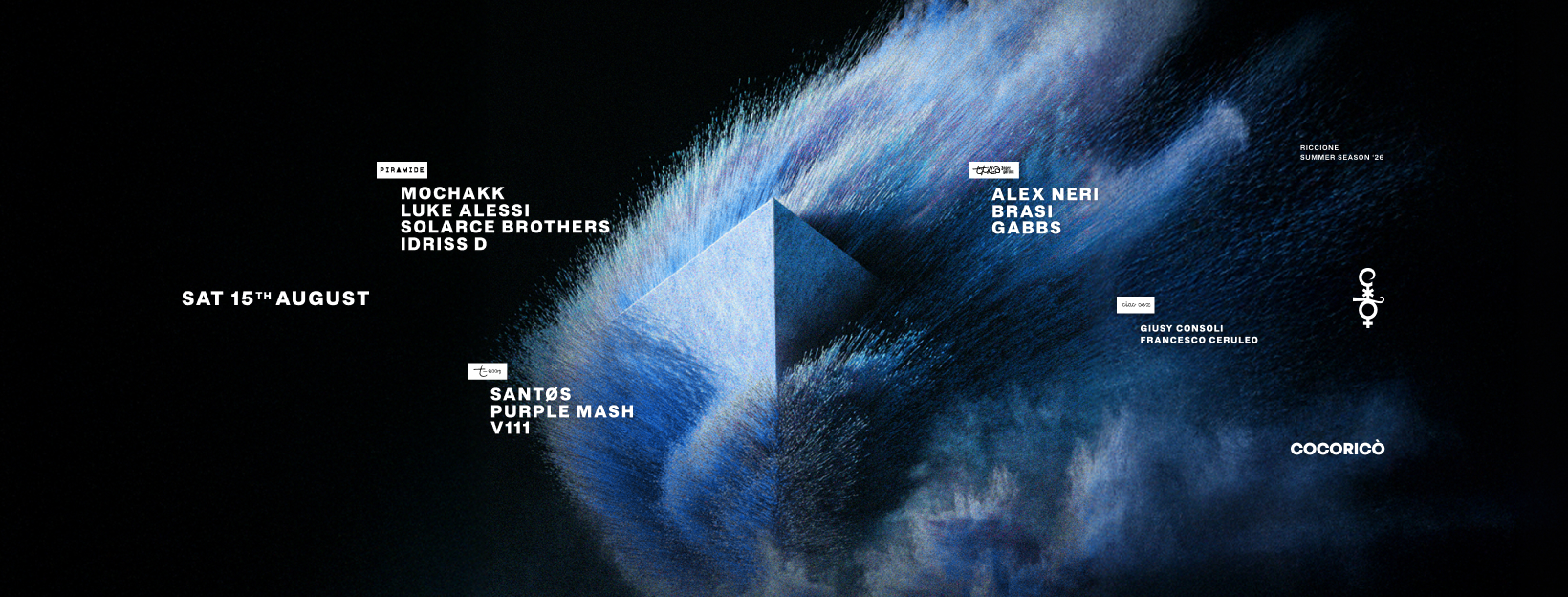 Mochakk, Luke Alessi, SANTØS, Alex Neri