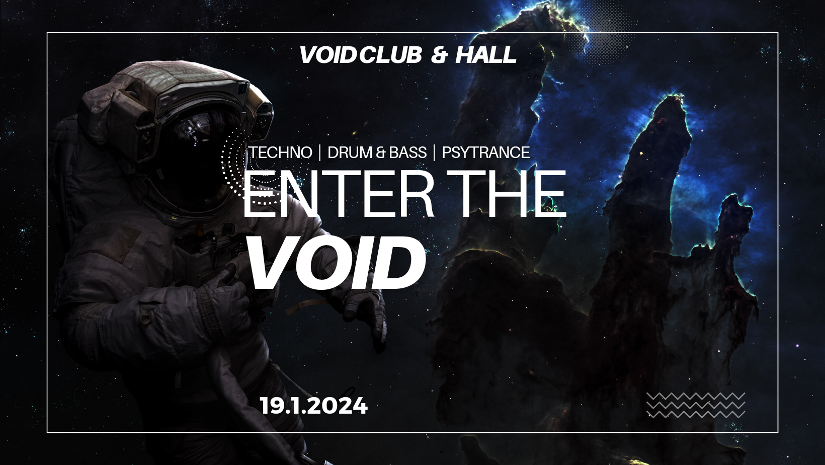 Enter the Void on 3 Areas at Void Club, Berlin