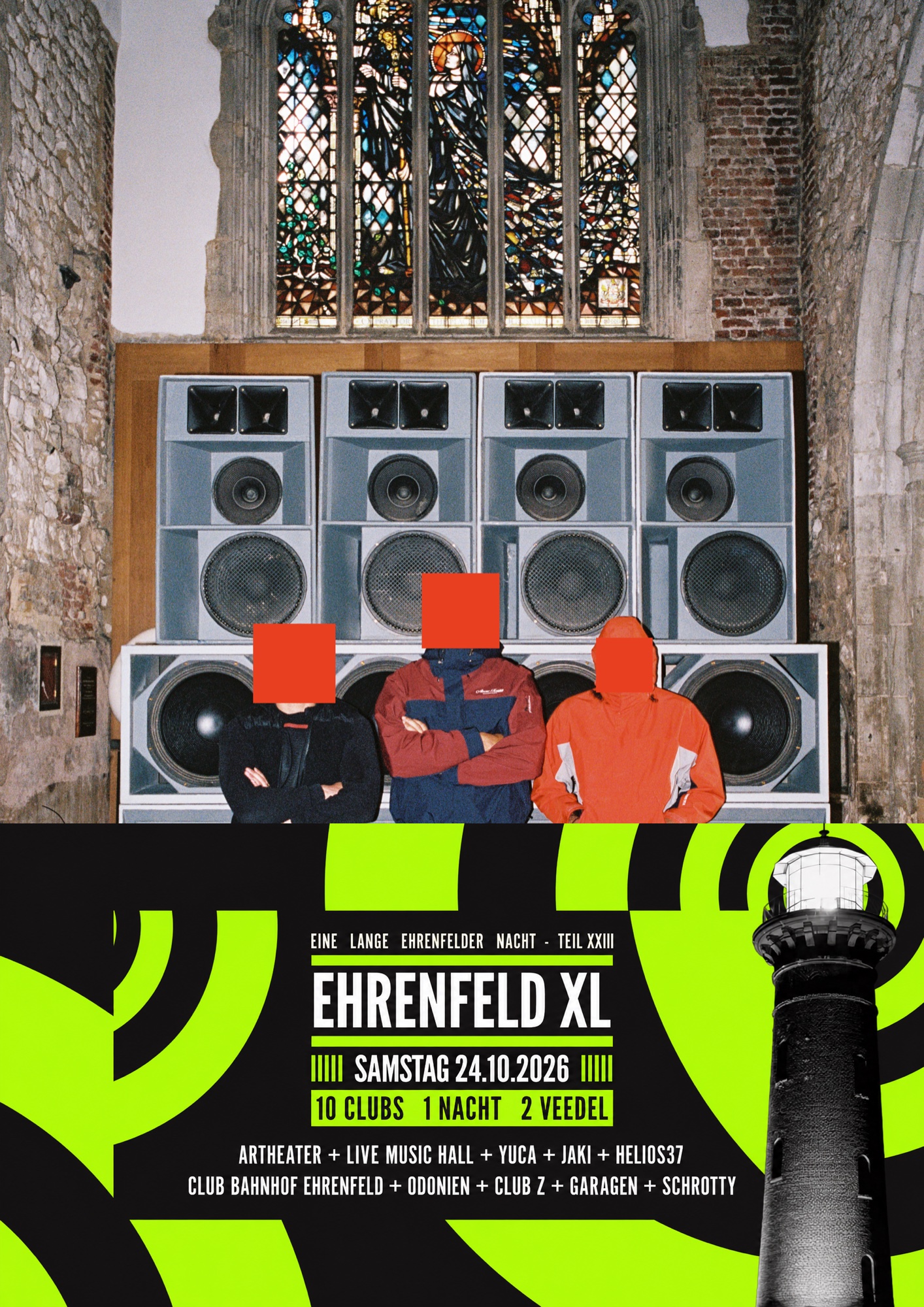 Club Bahnhof Ehrenfeld with H.LLS // Ehrenfeld XL – 10 Clubs, 1 Night, 2 Districts