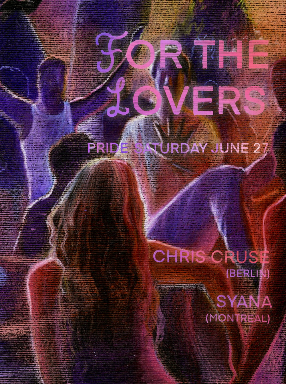 for the lovers - pride saturday