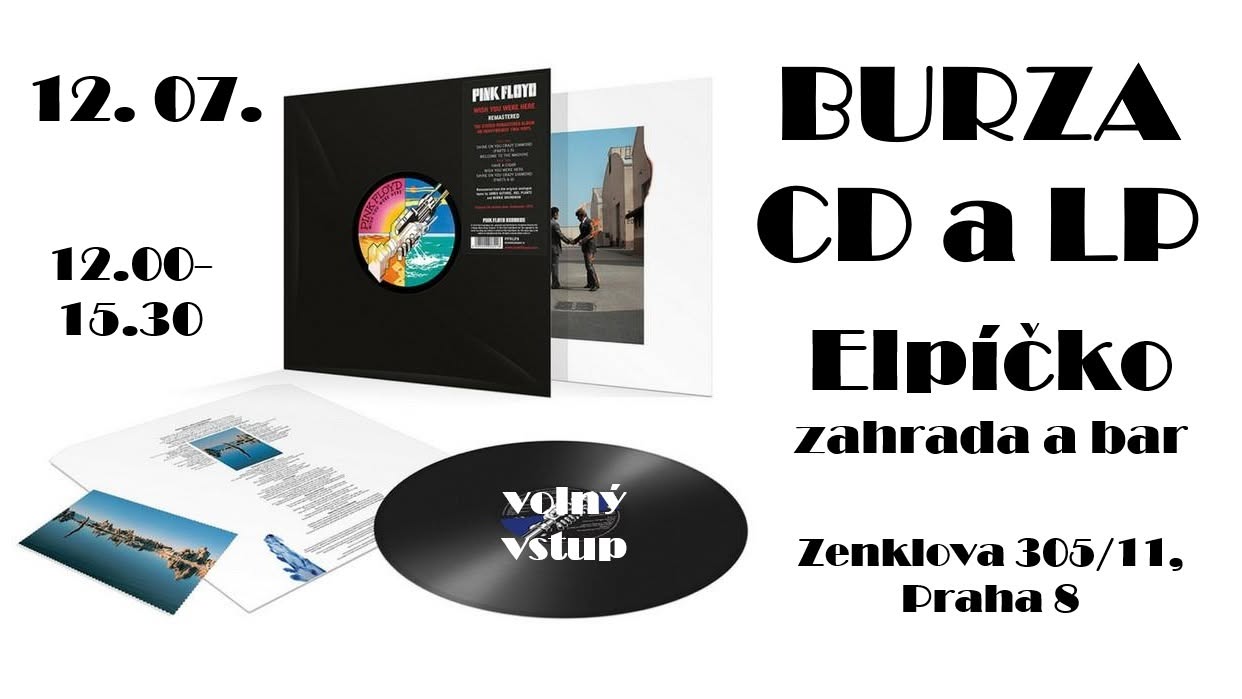 Burza CD a LP praha