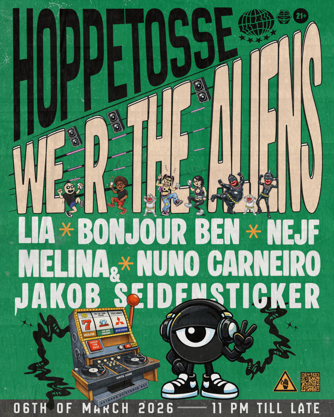 We R The Aliens at Hoppetosse