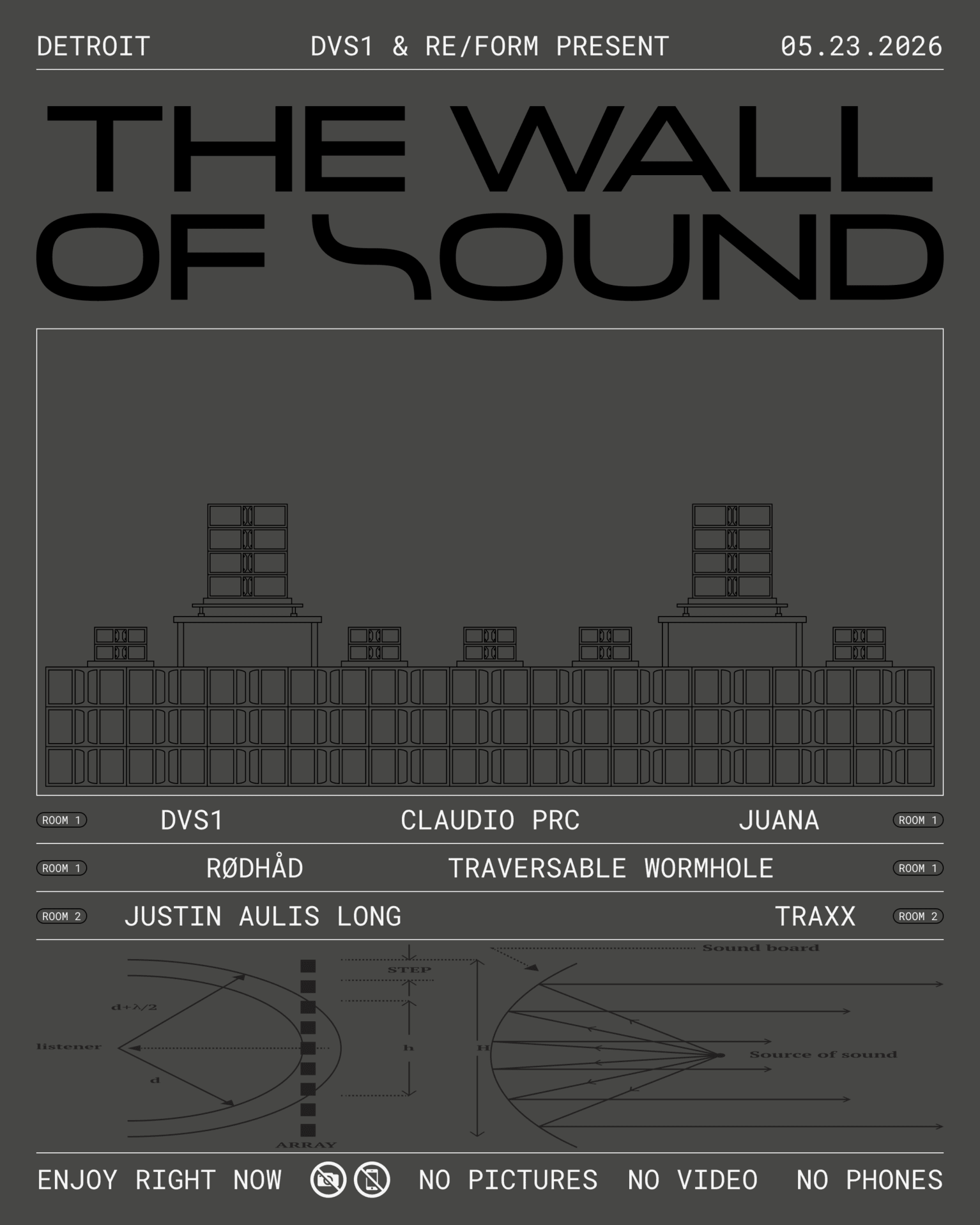 05.23 DVS1 & RE/FORM present: The Wall of Sound Detroit 2026