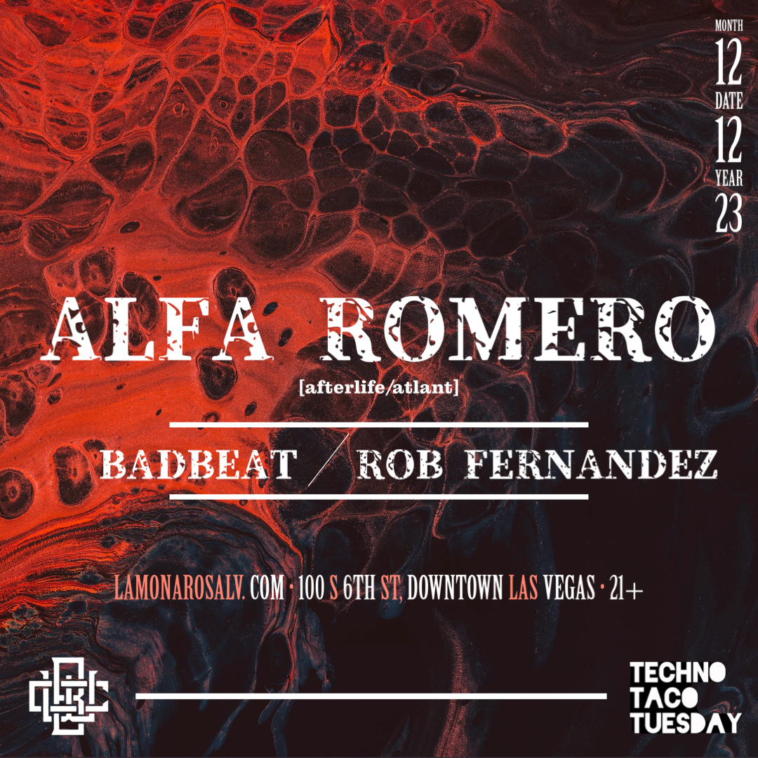 Buy tickets to SET w/ ALFA ROMERO & SOEL (AFTERLIFE) on December 15, 2023