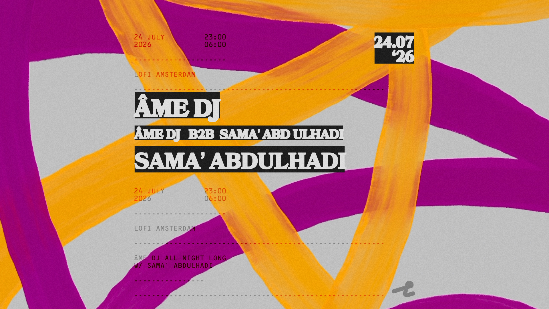 Âme DJ x Sama' Abdulhadi