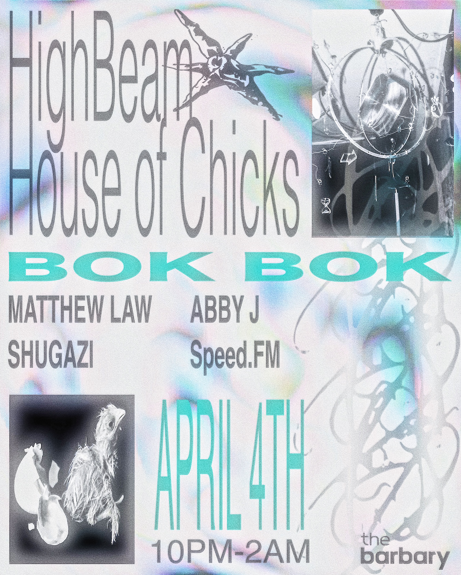 HIGH BEAM: Bok Bok & House of Chicks