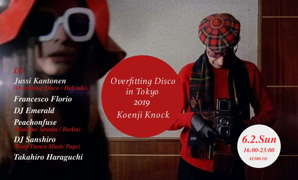 Overfitting Disco in Tokyo 2019 at Knock, Tokyo