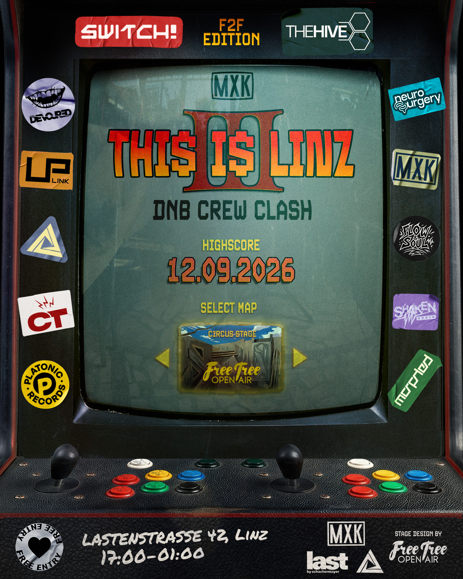 This is Linz III - DnB Crew Clash: F2F Edition
