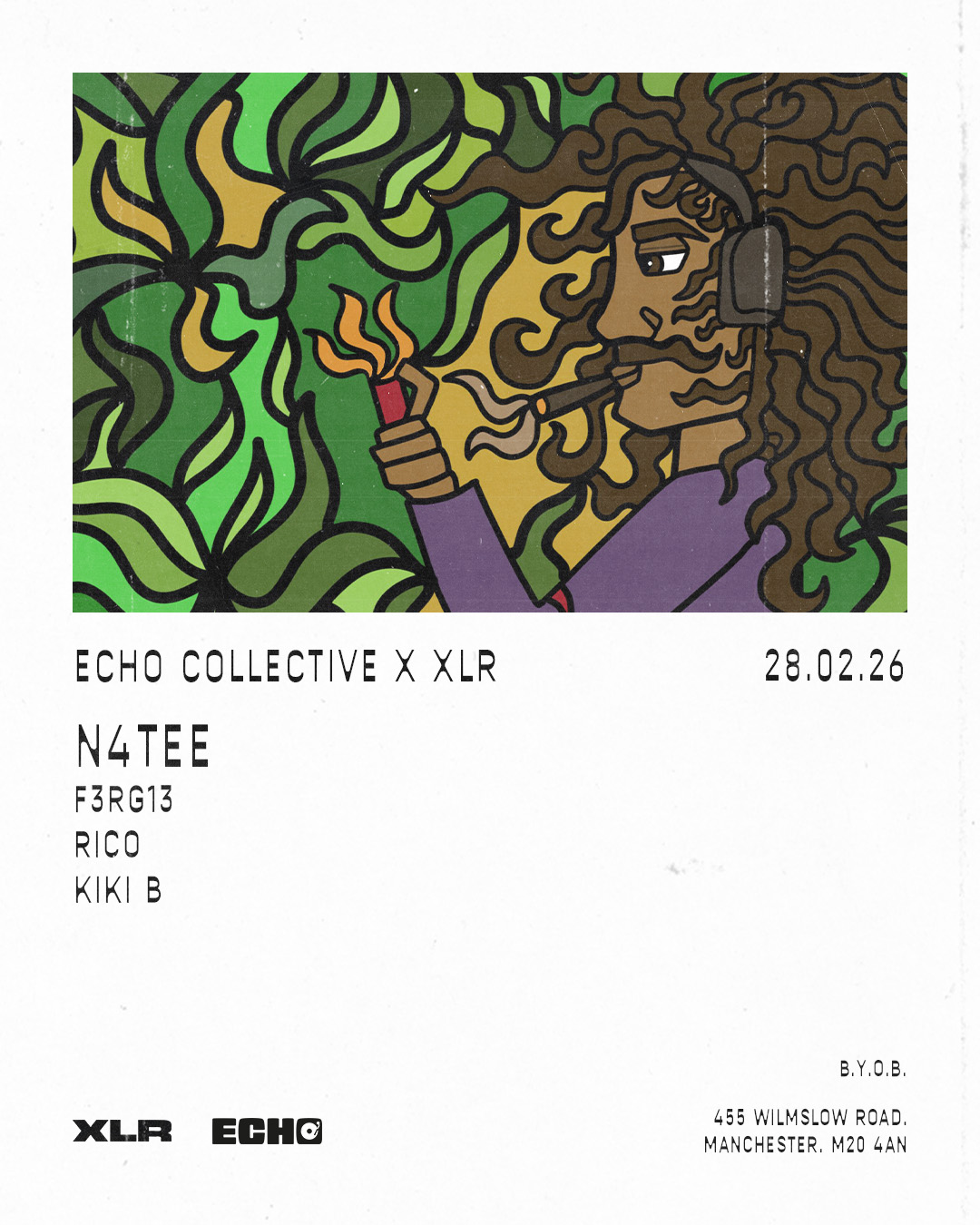 Echo Collective x XLR presents: N4tee