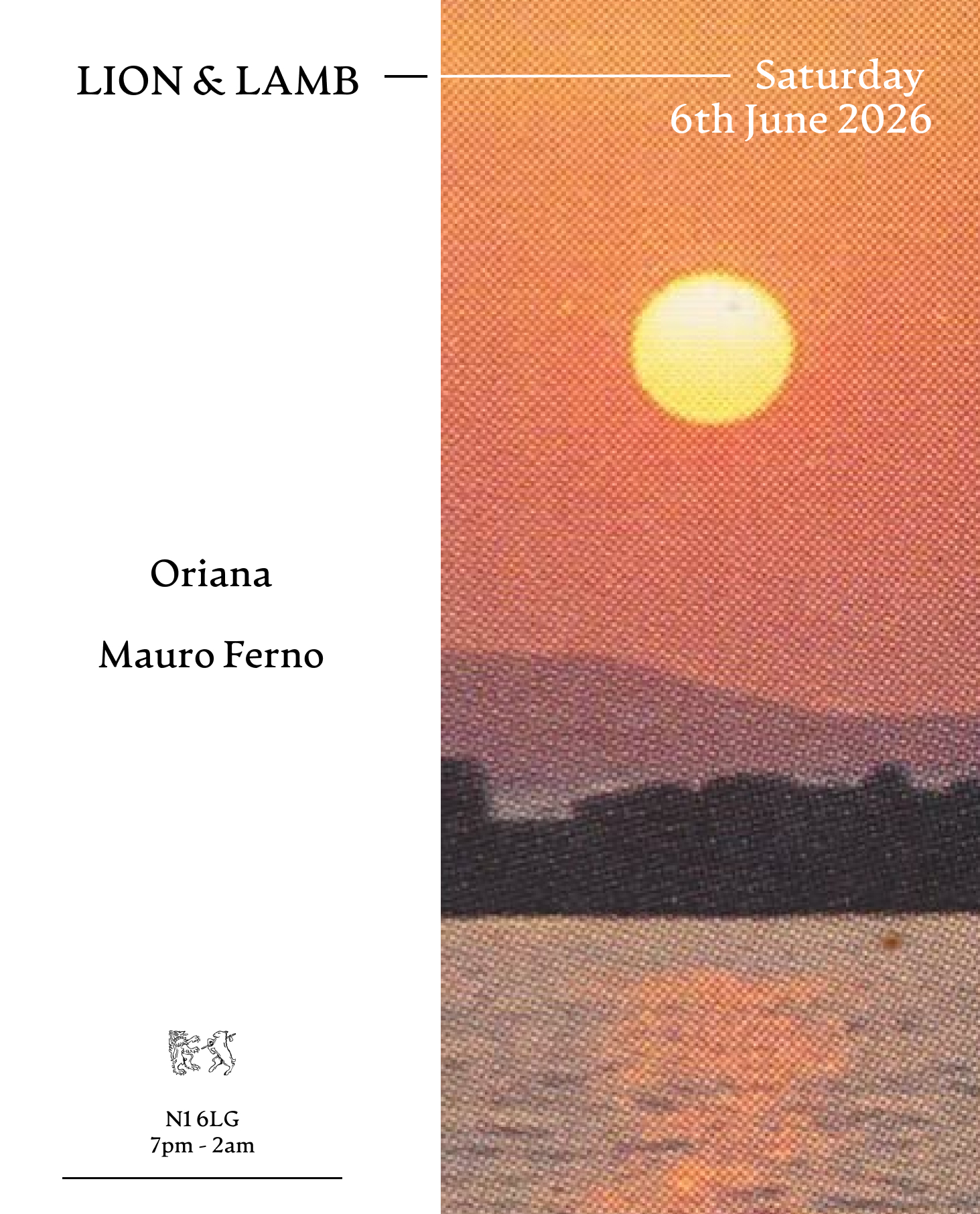 Lion & Lamb with Oriana + Mauro Ferno