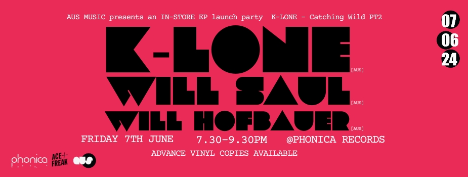 Will Saul event flyer