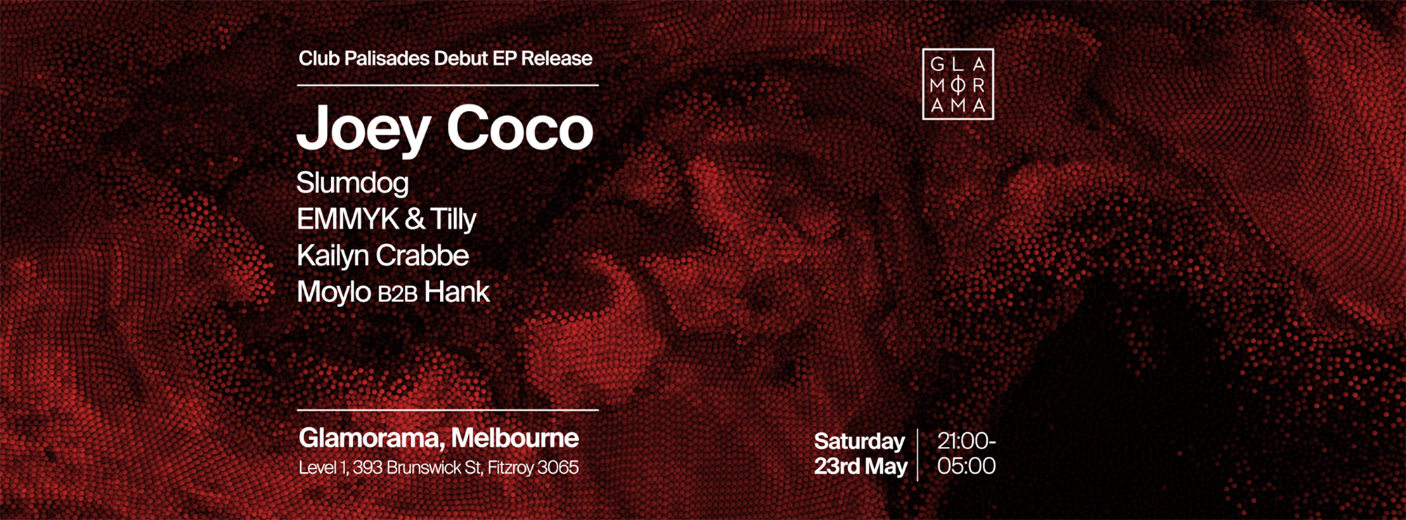 Joey Coco EP Release at Glamorama Saturdays