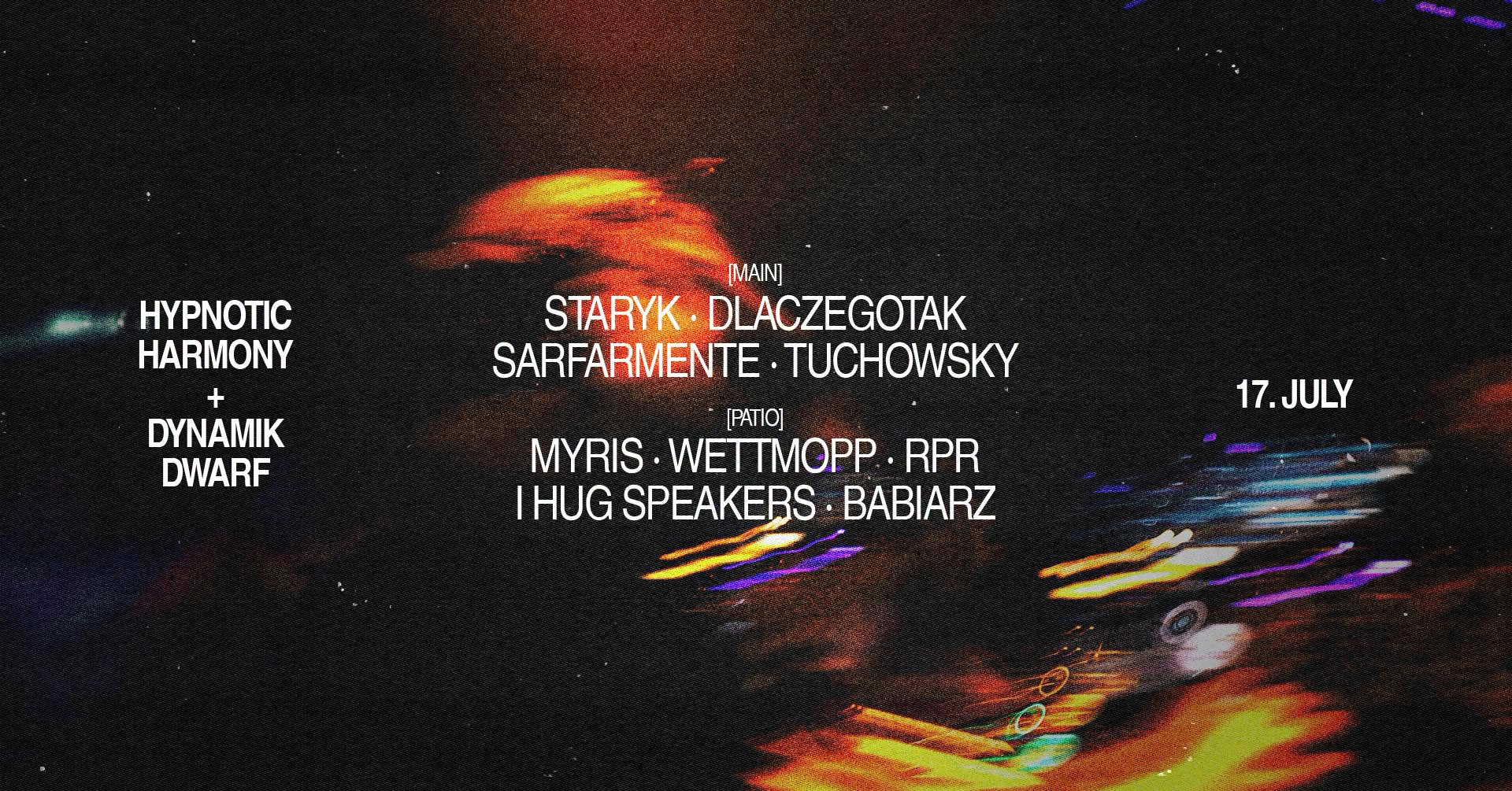 HYPNOTIC HARMONY + DYNAMIK DWARF — Crackhouse, Gdańsk