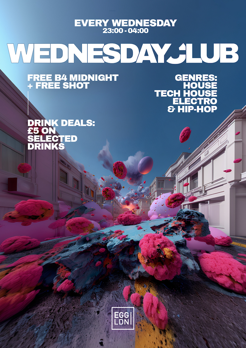 Wednesday Club: House, Tech House, Electro & Hip Hop