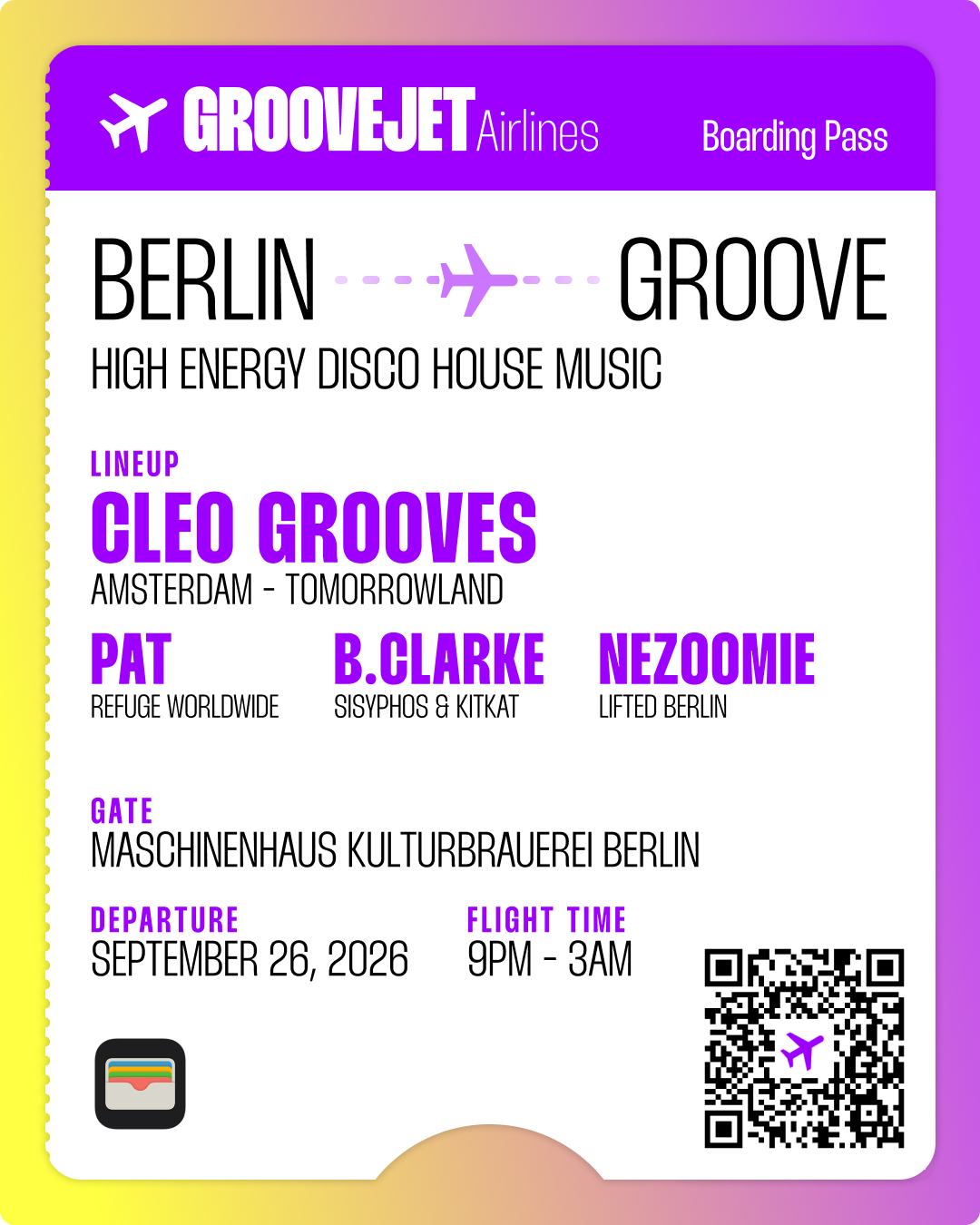 GrooveJet Berlin 003 - HIGH ENERGY DISCO & HOUSE