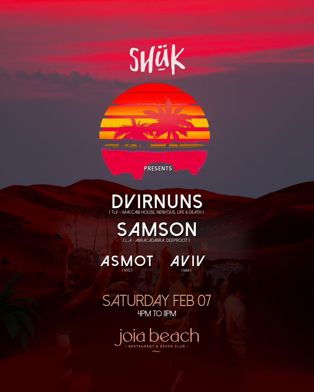 Samson at Joia BEACH