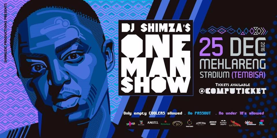 Dj Shimza's 8th Annual One Man Show at Mehlareng Stadium, Johannesburg