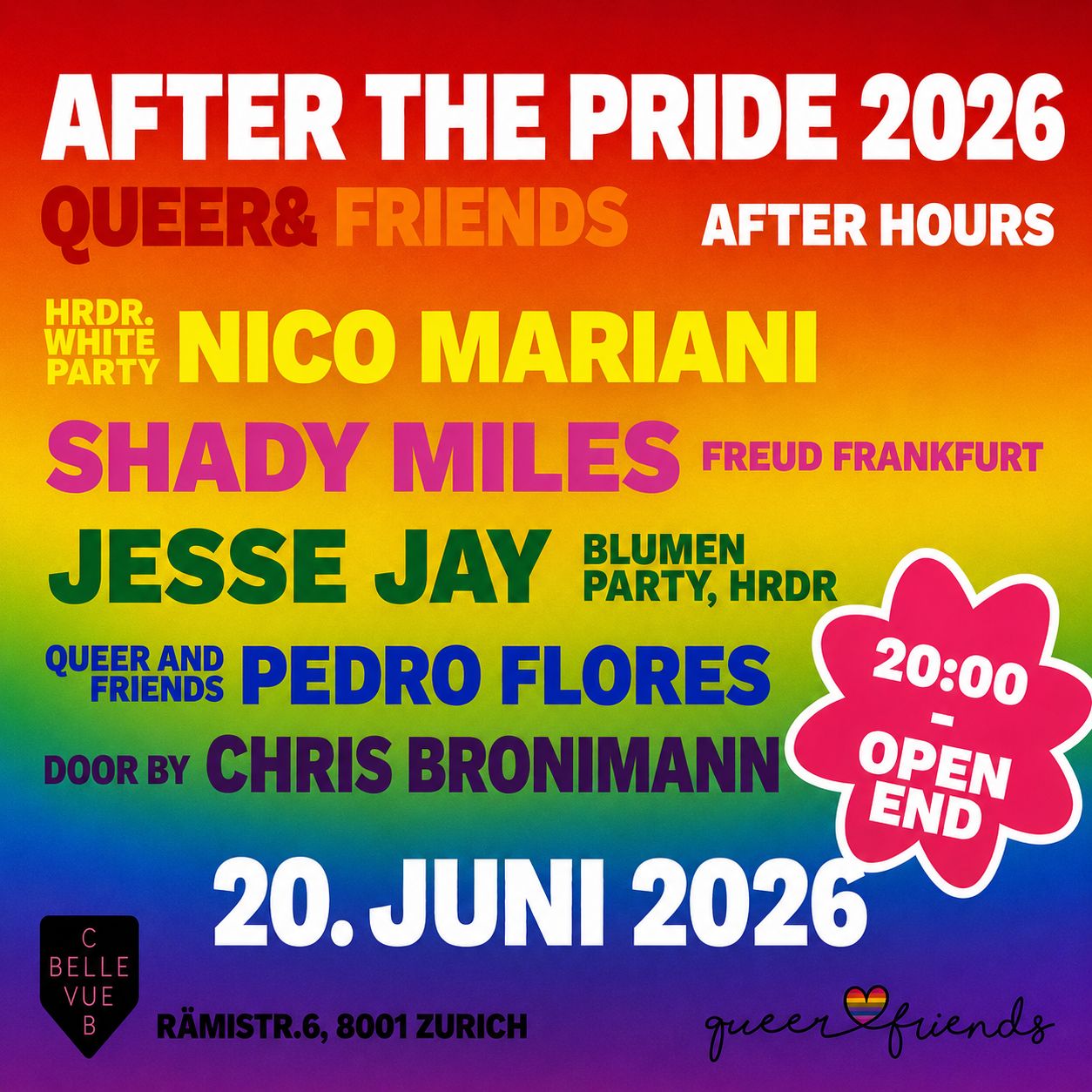 QUEER & FRIENDS - AFTER THE PRIDE 2026